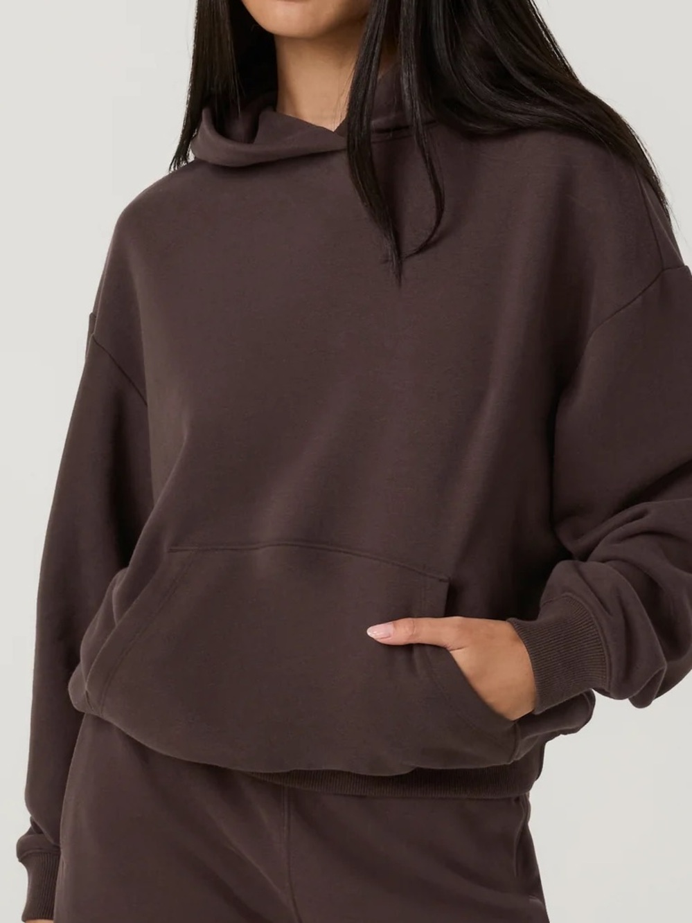 SKIMS Cotton Fleece Classic Hooded Pullover
